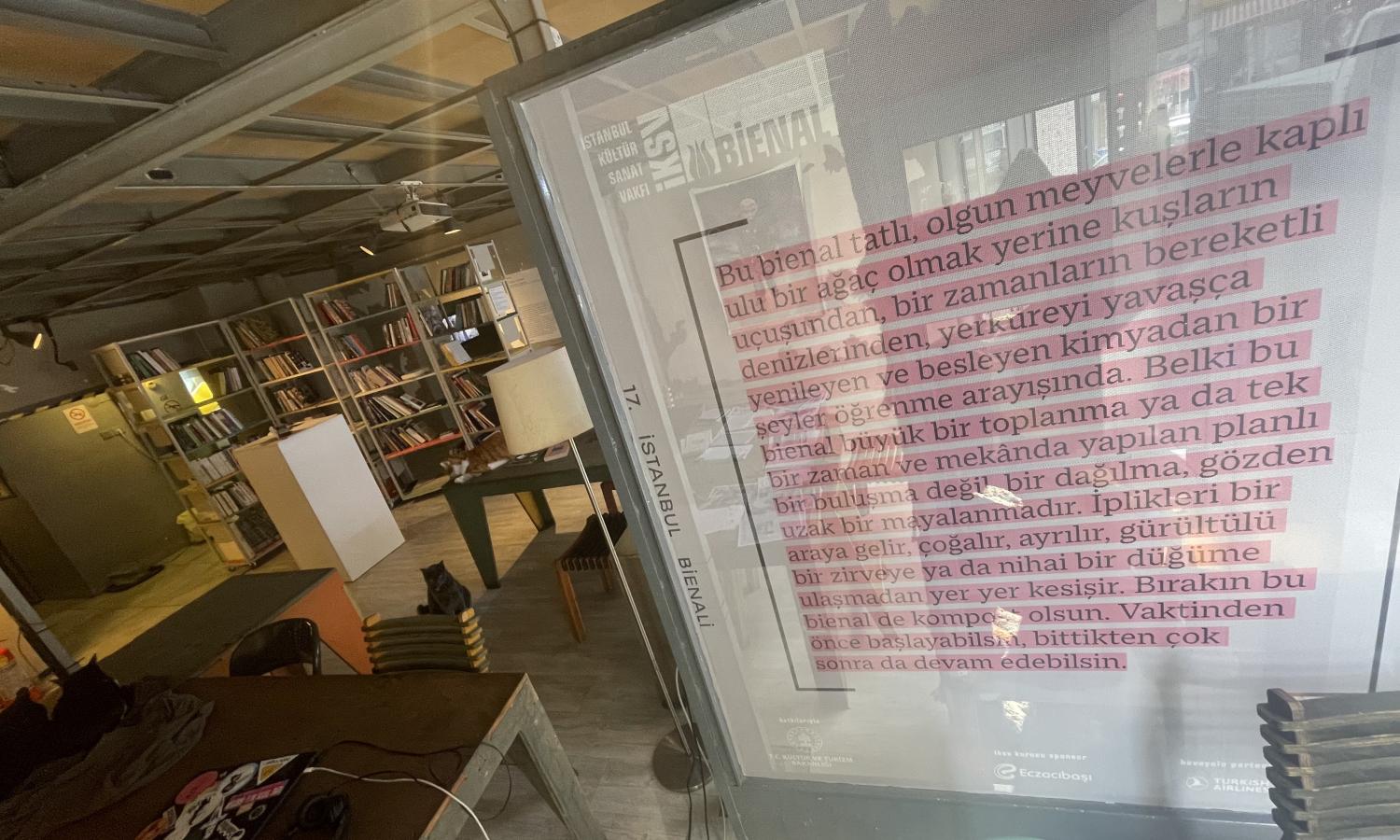 arthere particpation in Istanbul biennal 2022