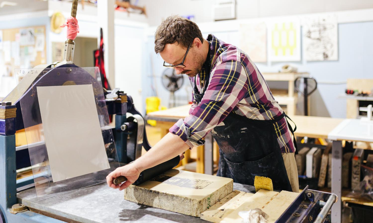 Master Printer, Perry Obee, printing at Obee Editions