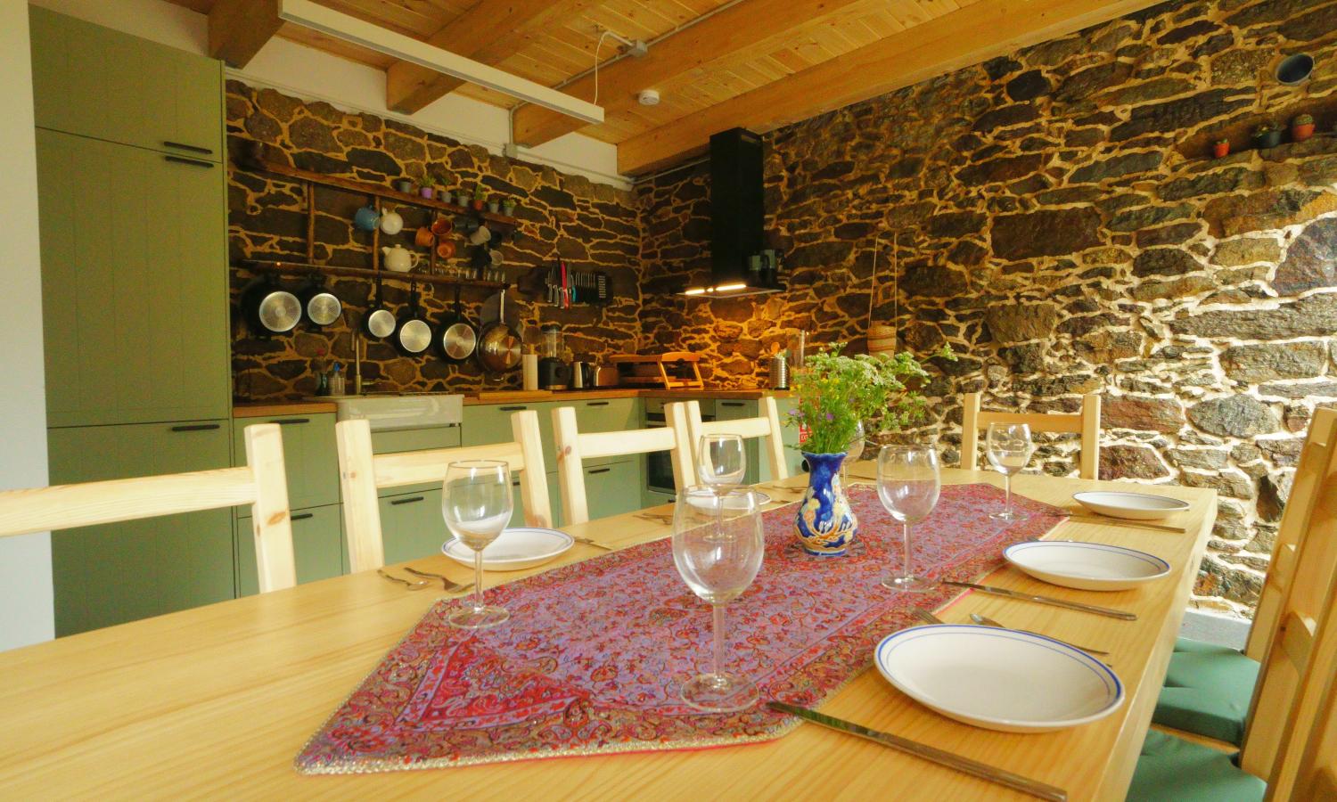 Communal Kitchen at O Castro Art Village