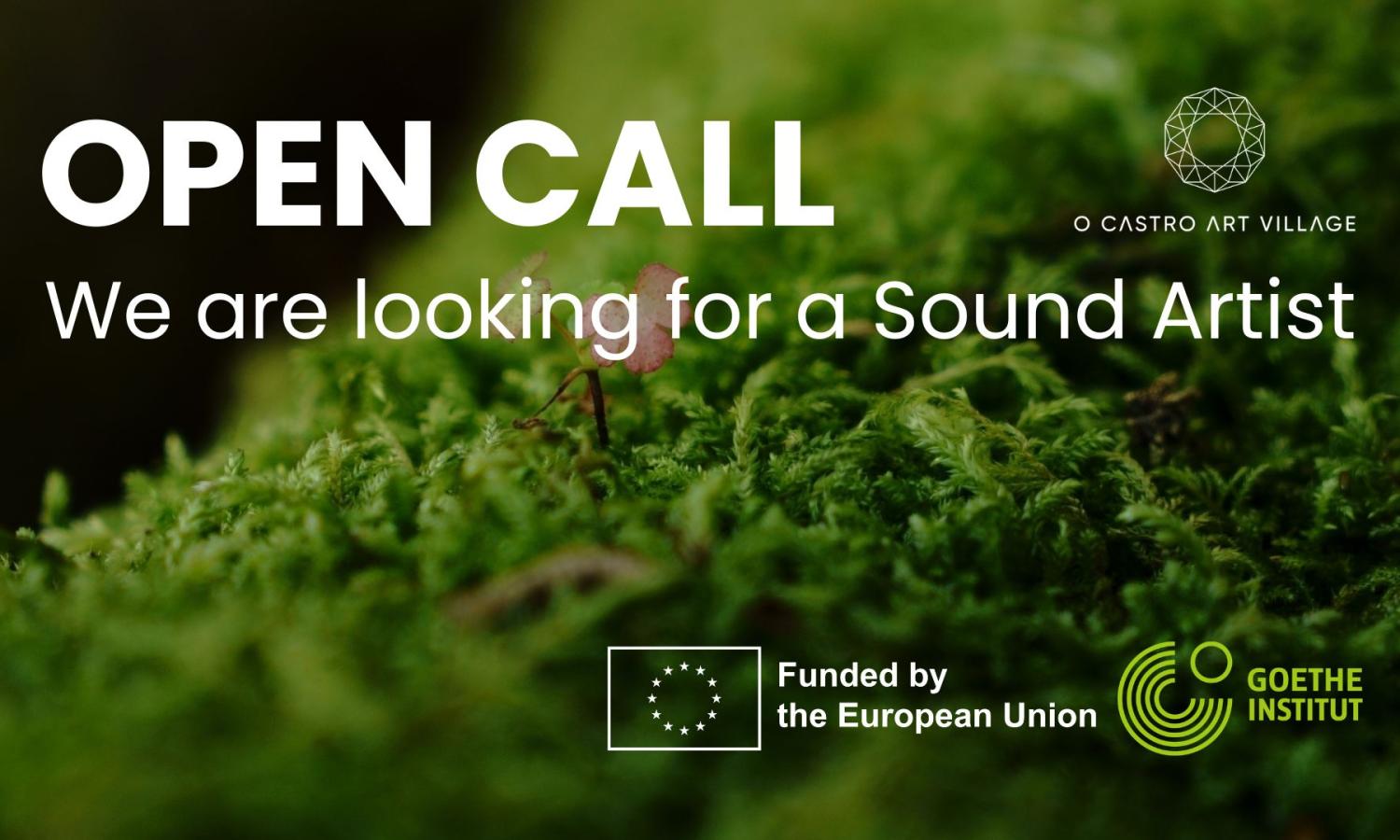 Open Call for Culture Moves Europe Residency at O Castro Art Village: Sound Artist