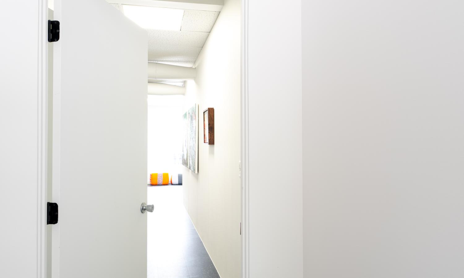 Interior of Gallery - Entry to office