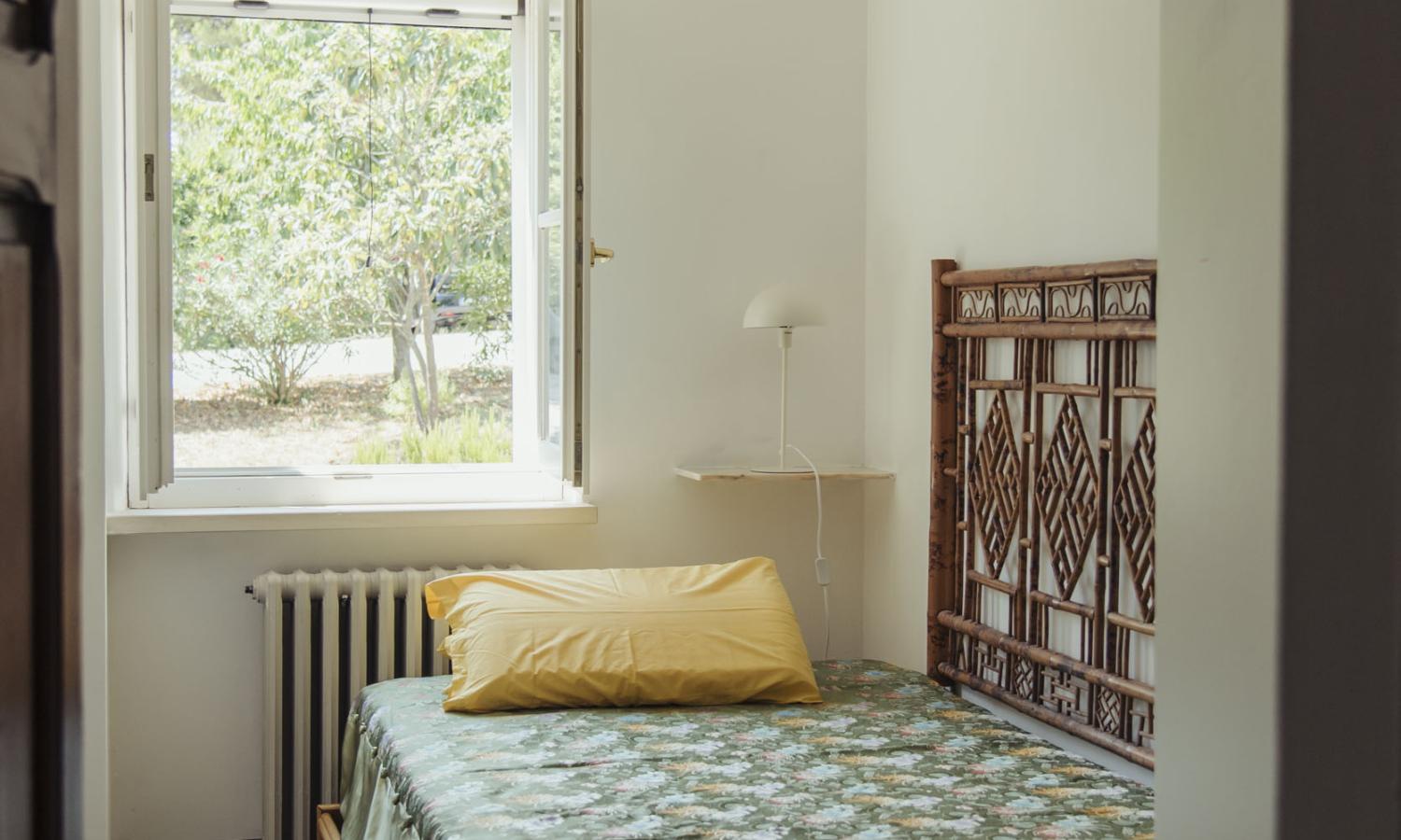 Artist room with private bathroom