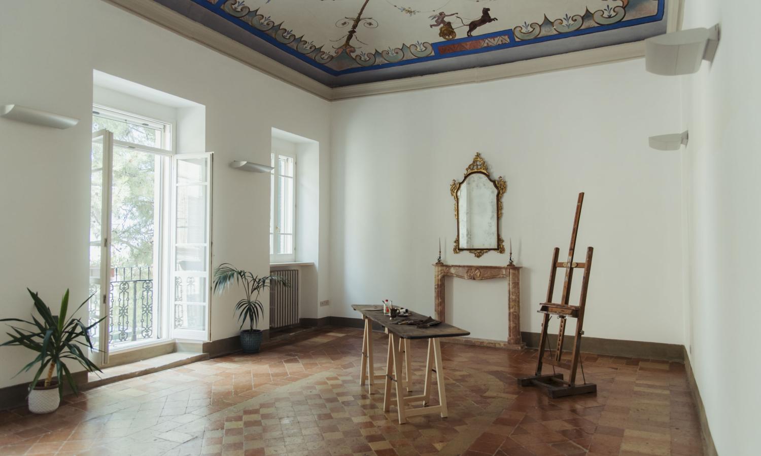 Workshop for the artists
