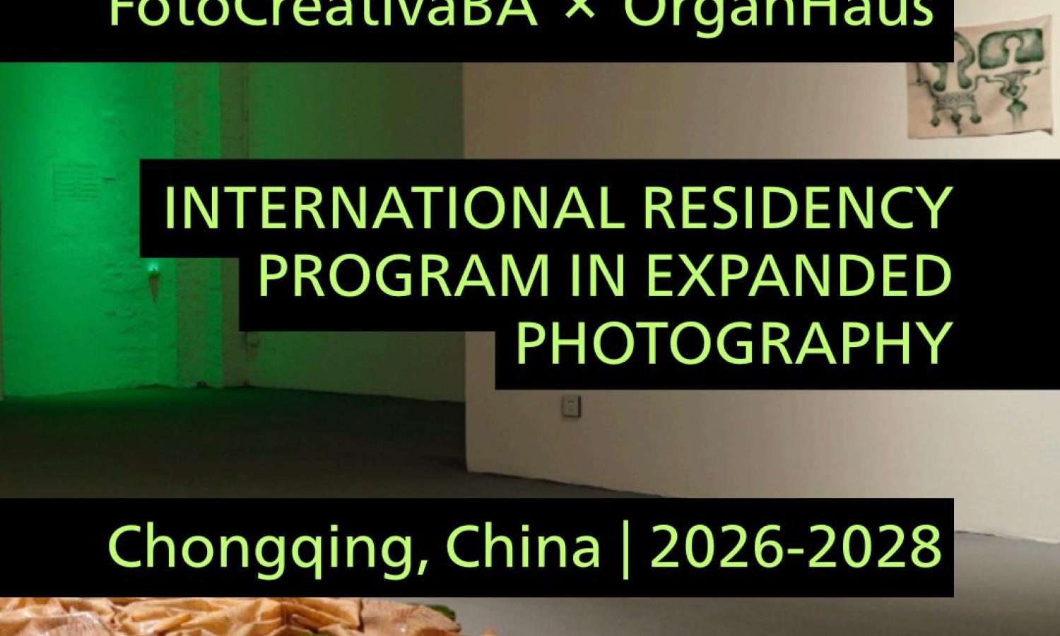 INTERNATIONAL RESIDENCY PROGRAM IN EXPANDED PHOTOGRAPHY