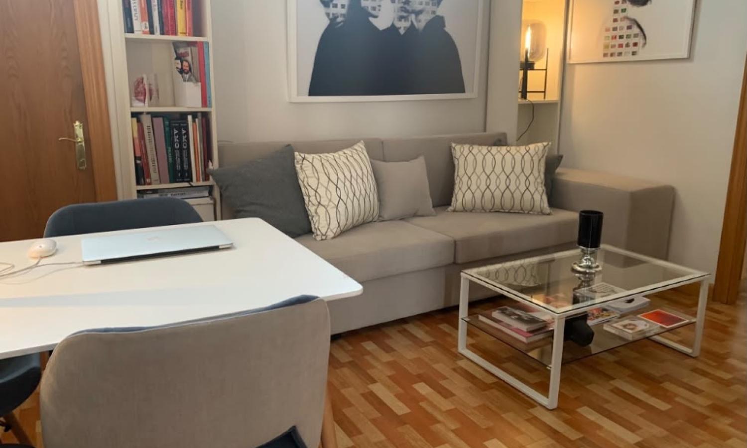 Living room in shared apartment