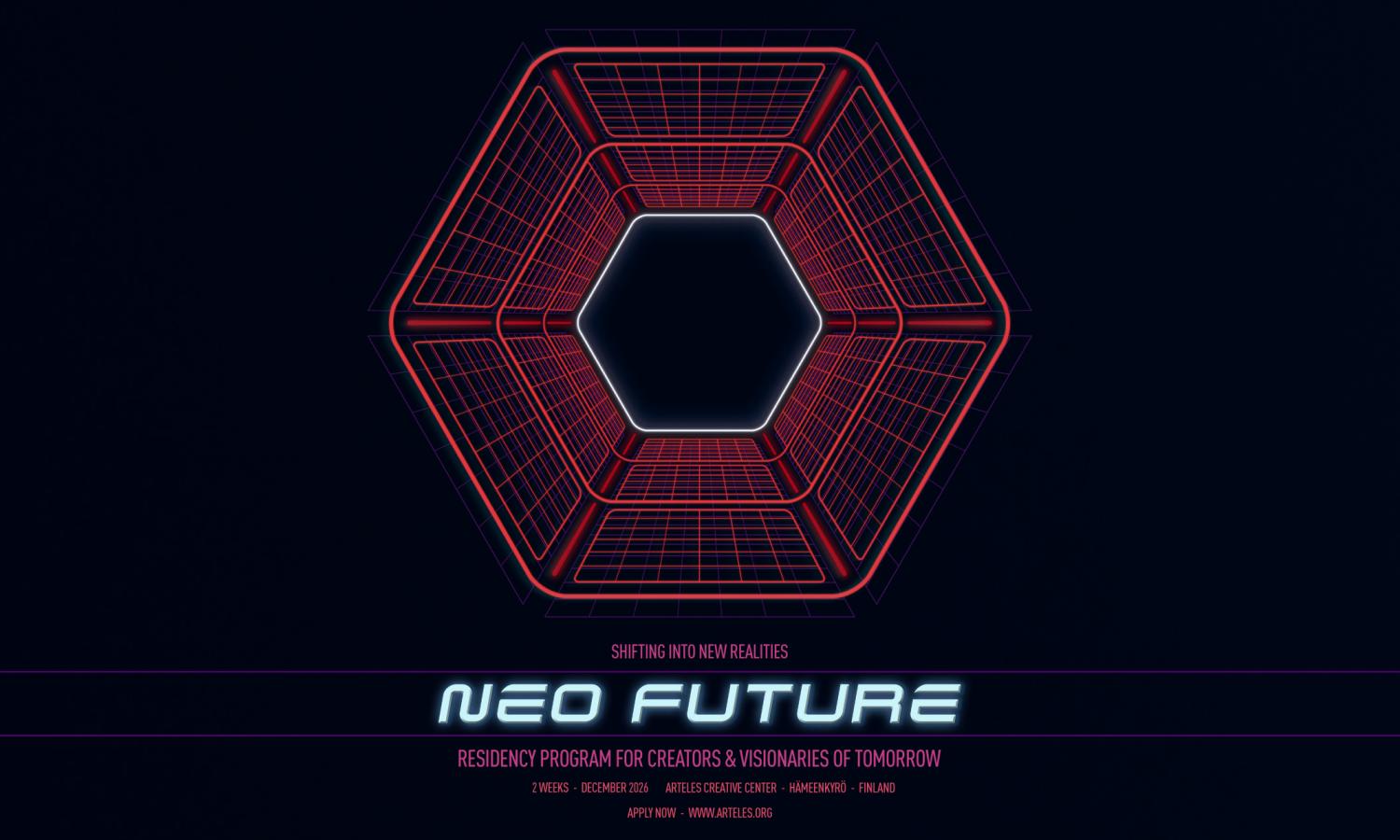 Neo Future residency program poster