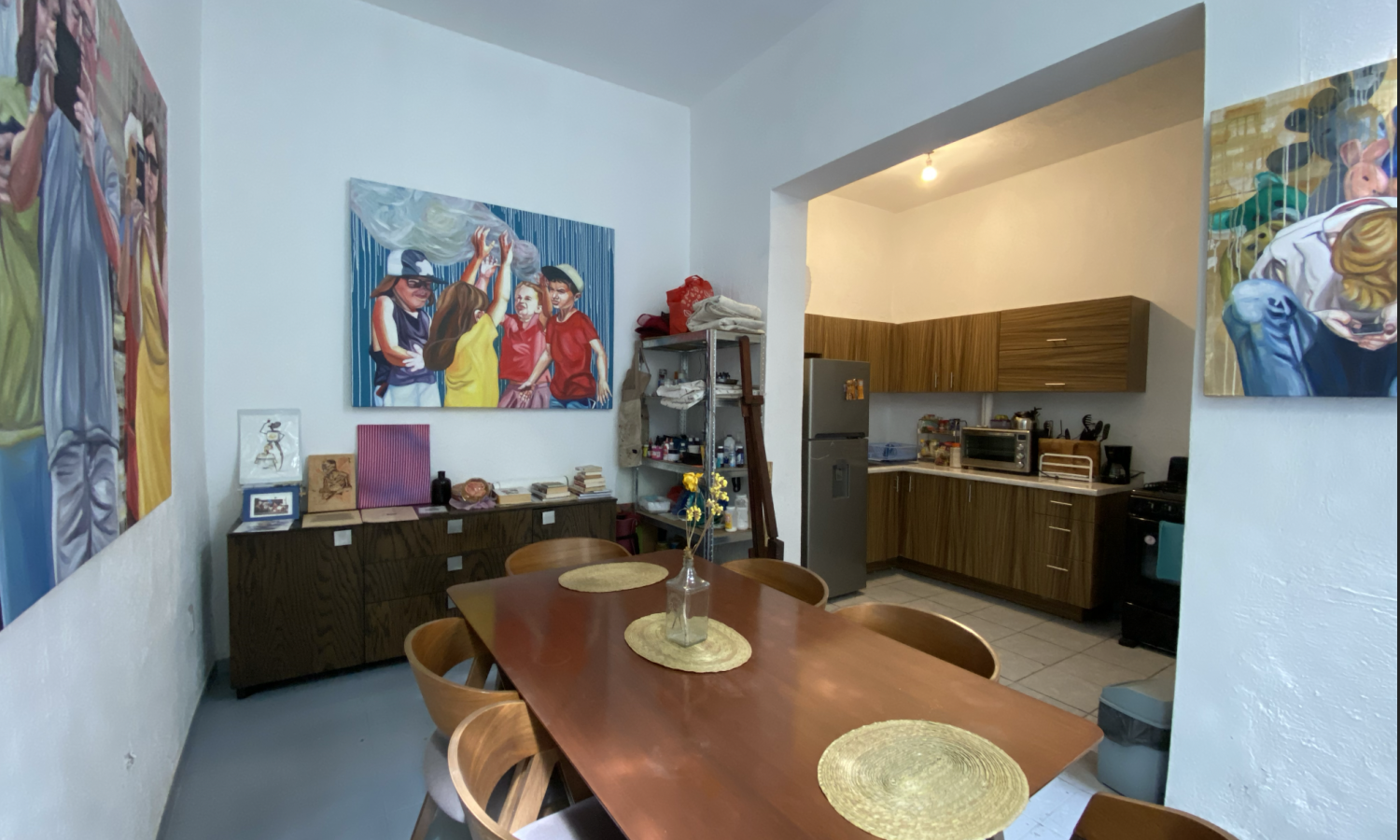Dining room and Kitchen view