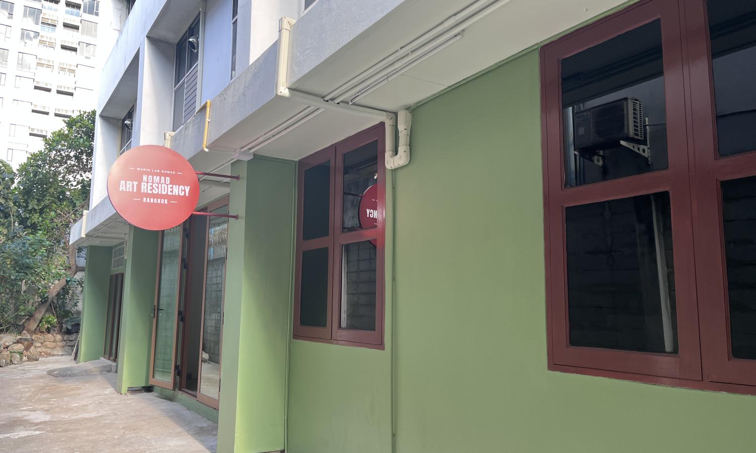Front view of Nomad Art Residency Bangkok